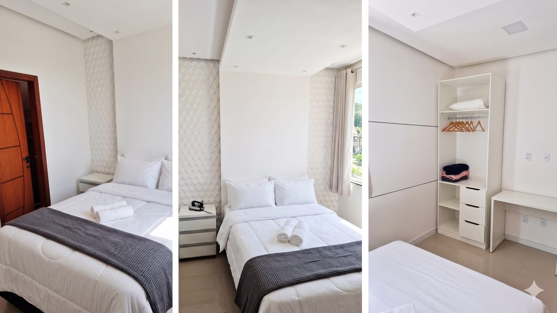 Quarto 1 — cama de casal